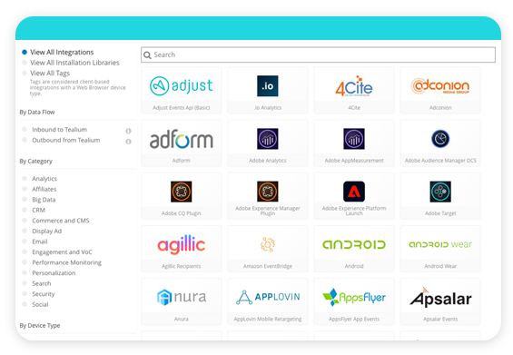 Tealium Integrations Marketplace