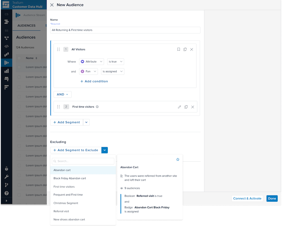 Tealium Audiences— enhanced audience management